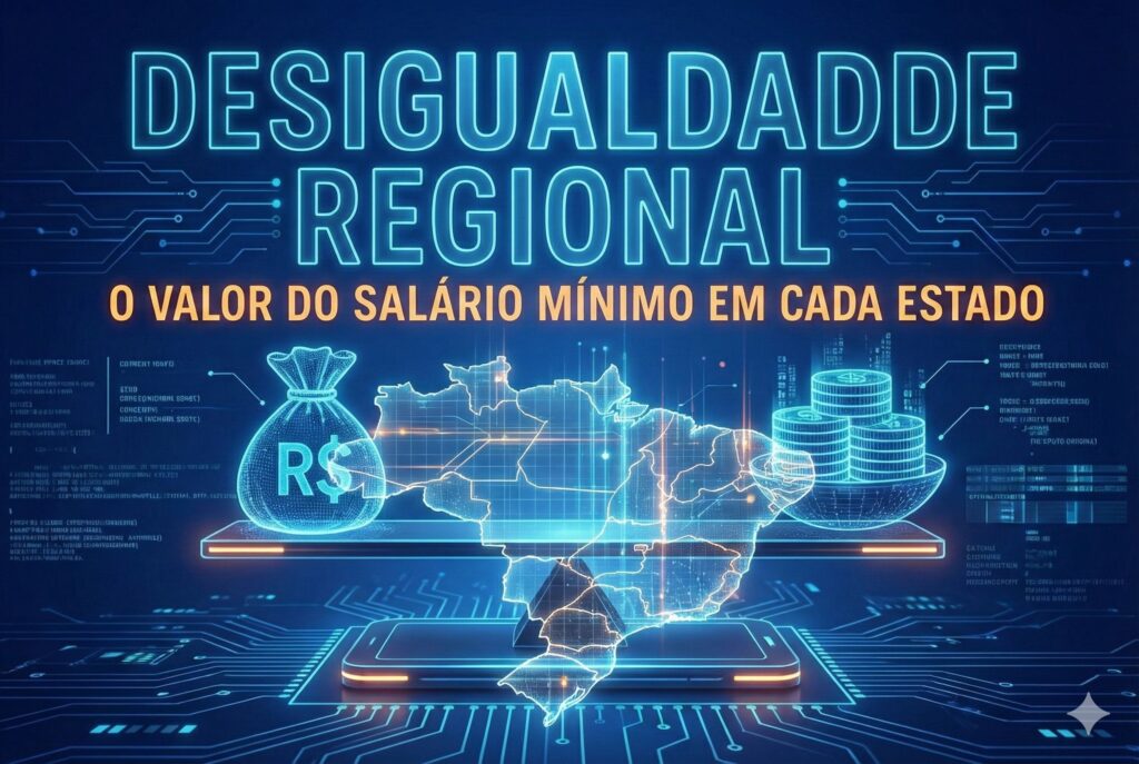 Desigualdade Regional O Valor do Salario Minimo em Cada Estado 1